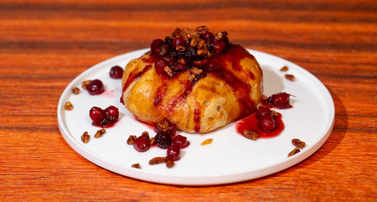 Puff Pastry Wrapped Baked Brie